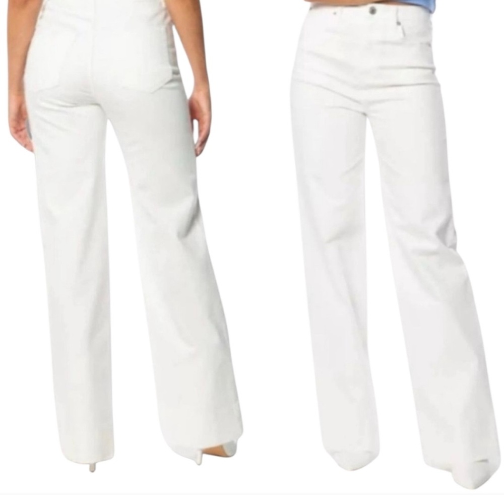 Juicy Couture Lunita Wide Leg White Pants